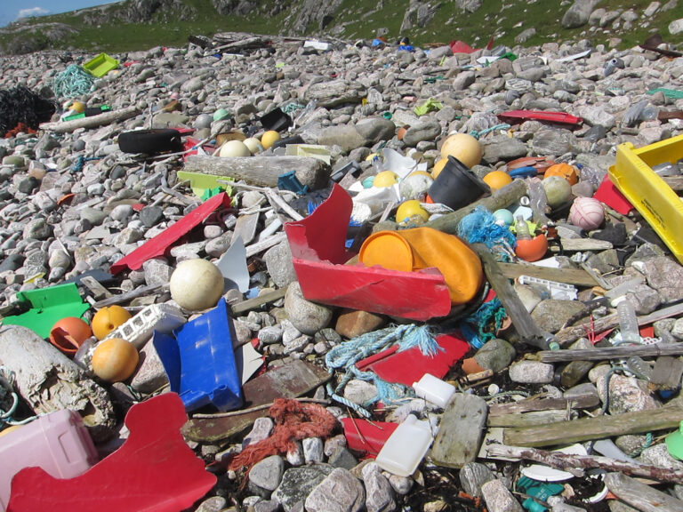 PLASTICS OUT OF THE OCEAN